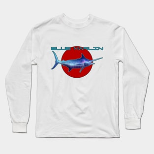 Blue Marlin Long Sleeve T-Shirt